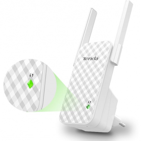 EXTENSOR DE SEÑAL WIFI TENDA 300 MBPS MODELO A9 DOBLE ANTENA