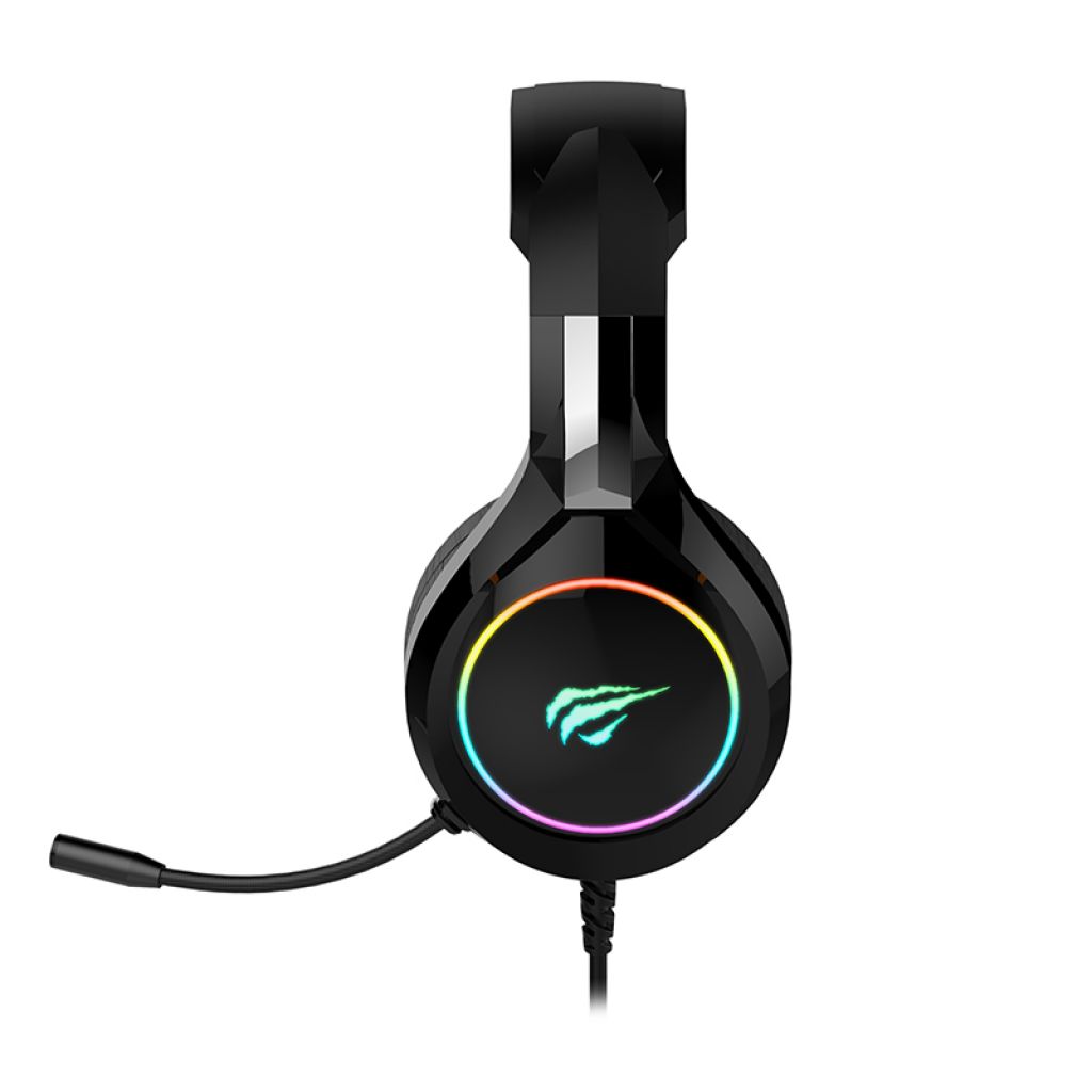 AURICULAR HAVIT GAMER CON VINCHA ANCHA Y MICROFONO, 3.5MM + USB