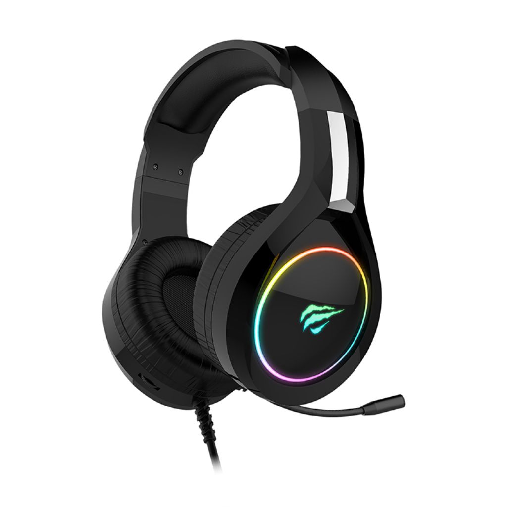 AURICULAR HAVIT GAMER CON VINCHA ANCHA Y MICROFONO, 3.5MM + USB