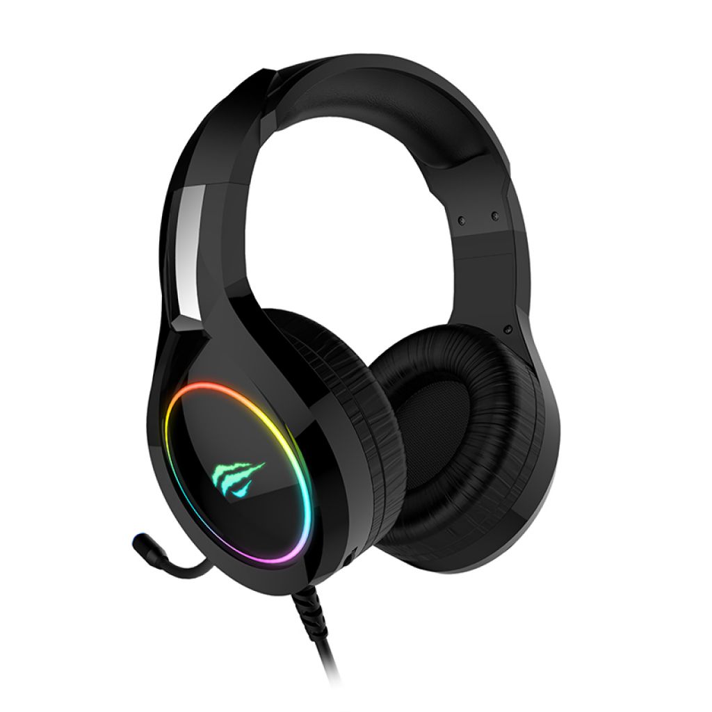 AURICULAR HAVIT GAMER CON VINCHA ANCHA Y MICROFONO, 3.5MM + USB