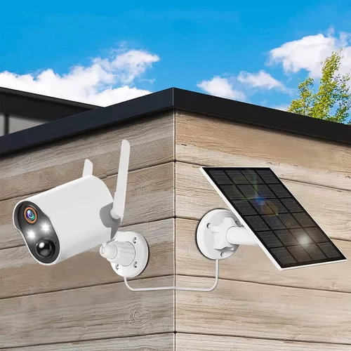 CAMARA WIFI FULL HD EXTERIOR CON PANEL SOLARS Y MICROFONO