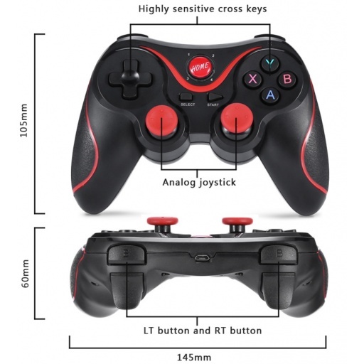 JOYSTICK O CONTROL BLUETOOTH PARA JUEGOS EN CELULAR ANDROID X3 T00901