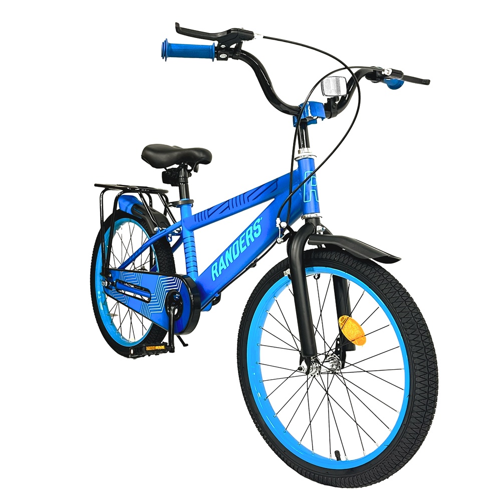 BICICLETA RANDERS RODADO 20 CON PARRILLA AZUL