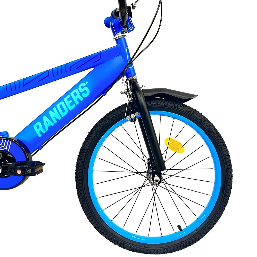 BICICLETA RANDERS RODADO 20 CON PARRILLA AZUL