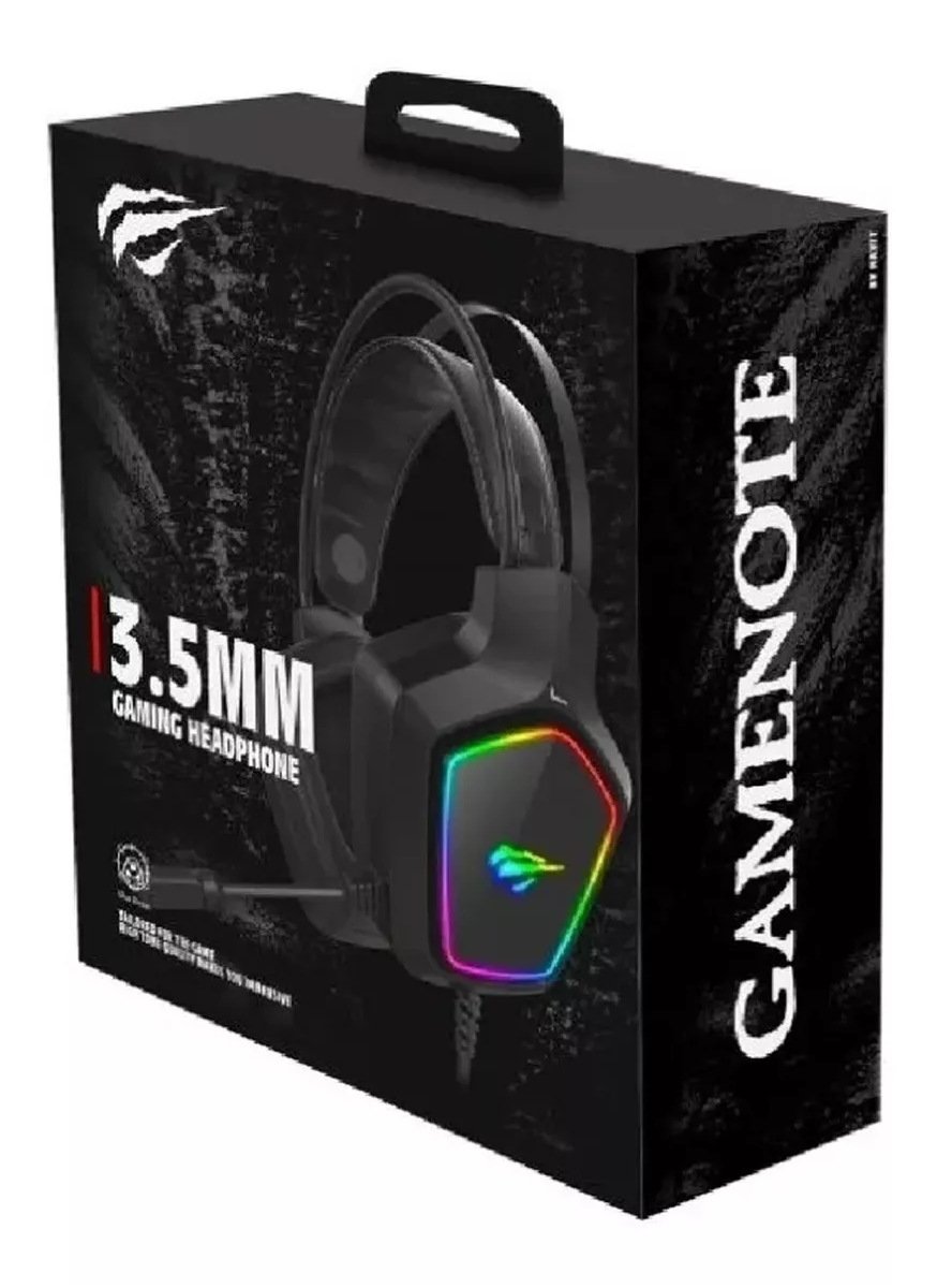 AURICULAR GAMER RGB CON MICROFONO RETROILUMINADO HAVIT HV-H656D