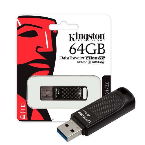 PENDRIVE KINGSTON 64GB USB 2.0 3.0Modelo DataTraveler 
