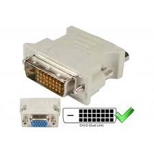 ADAPTADOR DVI (M) A VGA(H) DVI D T00309