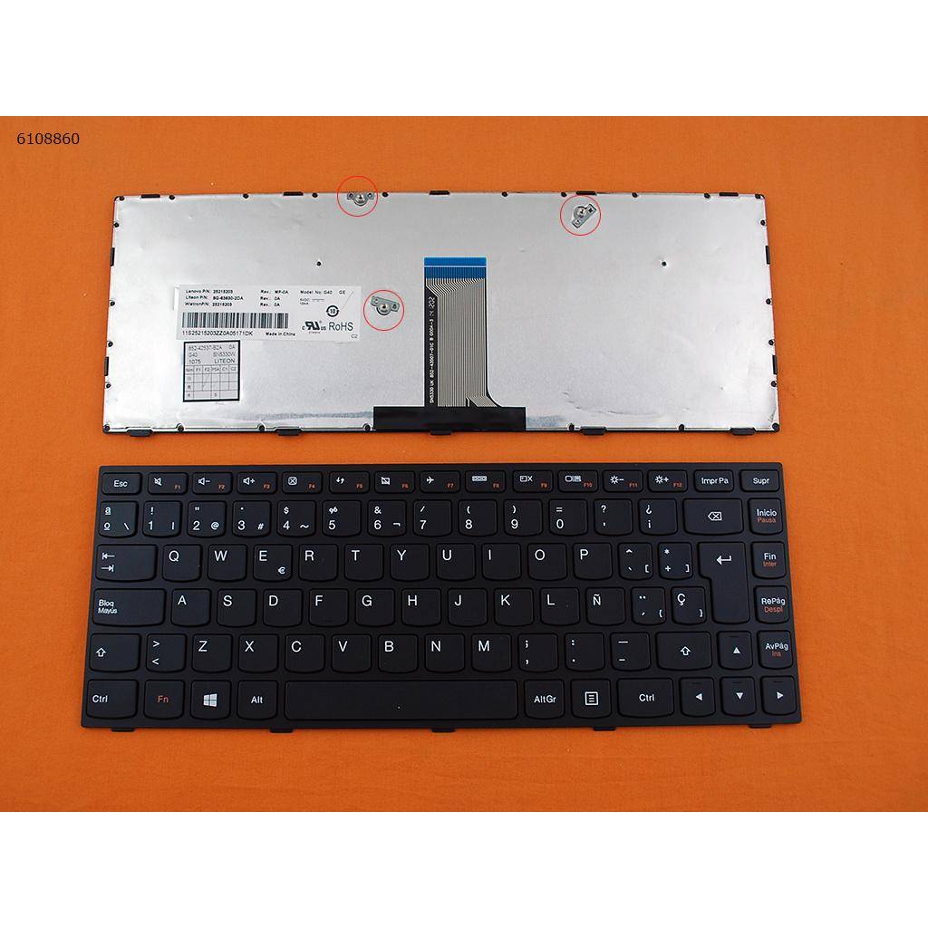 TECLADO LENOVO G40-70 FLEX