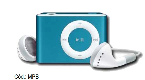 MP3 NANO CON CABLE PARA CARGAR Y AURICULARES METALIZADO LEDSTAR