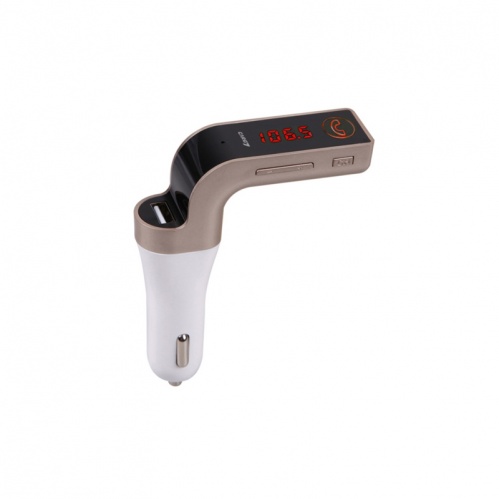 TRANSMISORES BLUETOO MP3 FM 2 USB S/CONTROL AUTO Cod. AY830-7 LEDSTAR 