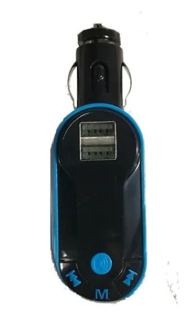 TRANSMISORES BLUETOO MP3 FM 2 USB S/CONTROL  AUTO SKU 7765