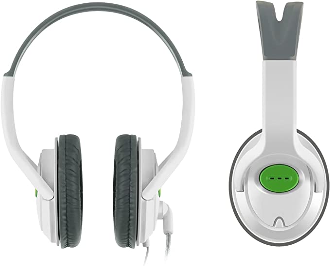 VersionTECH. Auriculares para juegos con cable con doble micrófono,  auriculares intrauditivos para juegos, compatibles con  PC/PS/Xbox/Nintendo/Mobile