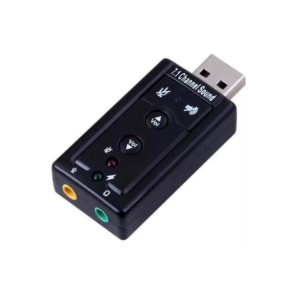 TARJETA DE SONIDO 7.1 CHICO USB