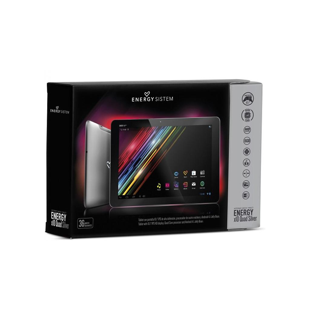 TABLET ENERGY SYSTEM X10 QUADSILVER  ANDROID 4,1 16 GB