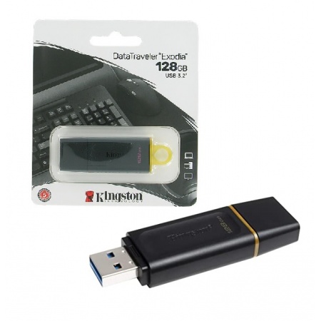 PENDRIVE KINGSTON 128GB USB 3.2 Modelo DataTraveler 