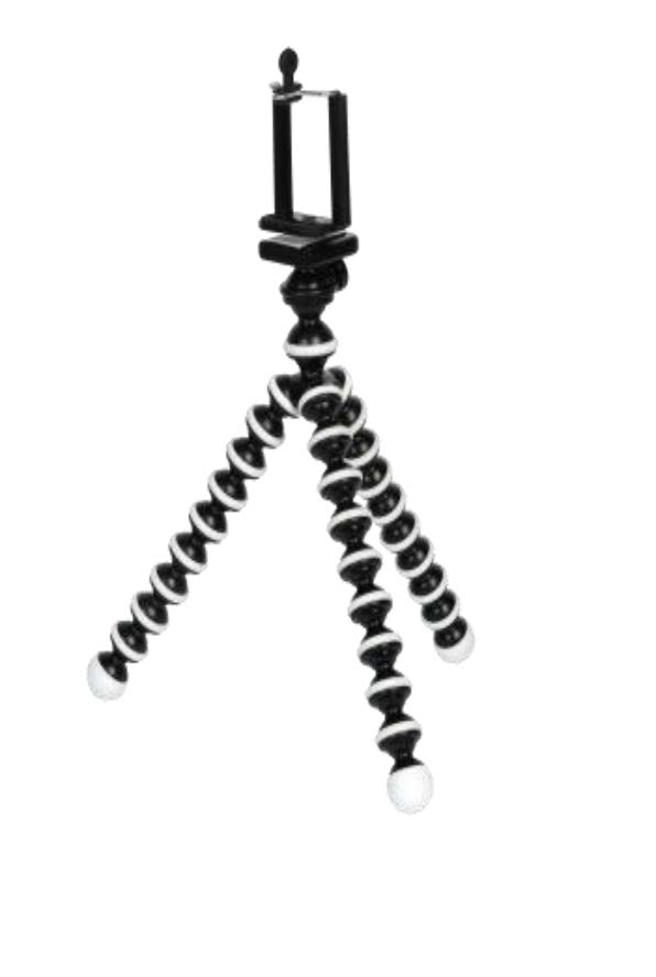 TRIPODE PARA CELULAR FLEX 24CM COD XI-FLEXTRIP240