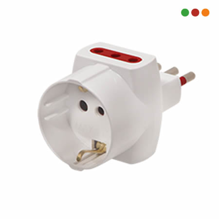 ADAPTADOR CORRIENTE - TRIFASICO - SCHUKO + 2 3 EN LINEA MARCA VIVION