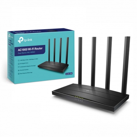 ROUTER WIRELESS TP-LINK MODELO ARCHER C80 AC 1900 DUAL BAND 1300MBPS