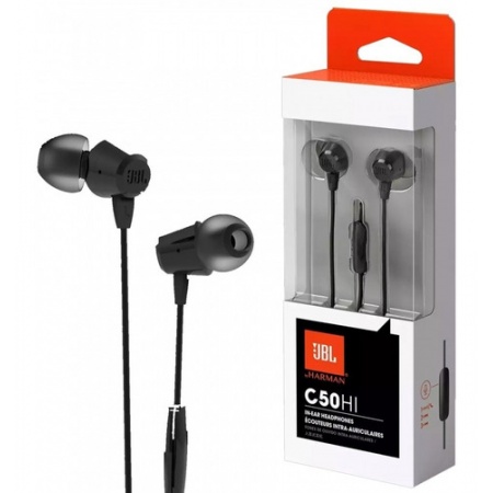 AURICULARES JBL C50HI NEGRO- BLANCO-AZUL