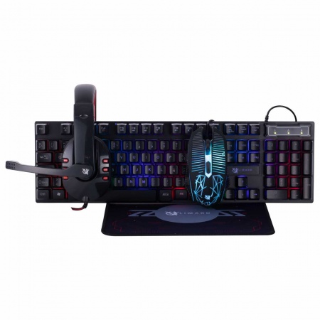 COMBO GAMER LIZZAR 4 EN 1 XZZ-CO-02