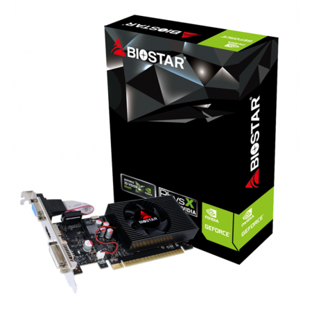 TARJETA DE VIDEO VGA 730GT PCI EXP 2GB DDR3 CHIPSET NVIDIA BIOSTAR