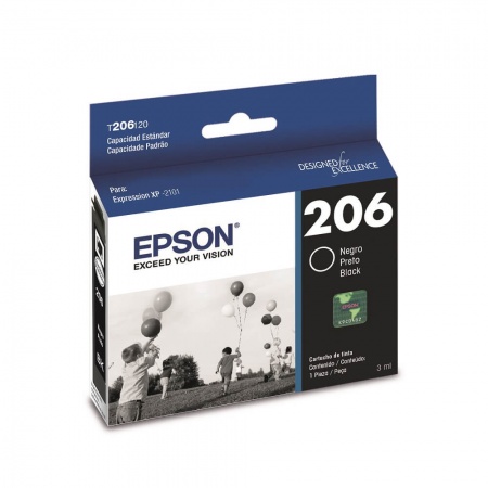 CARTUCHO ORIGINAL EPSON T206120 NEGRO