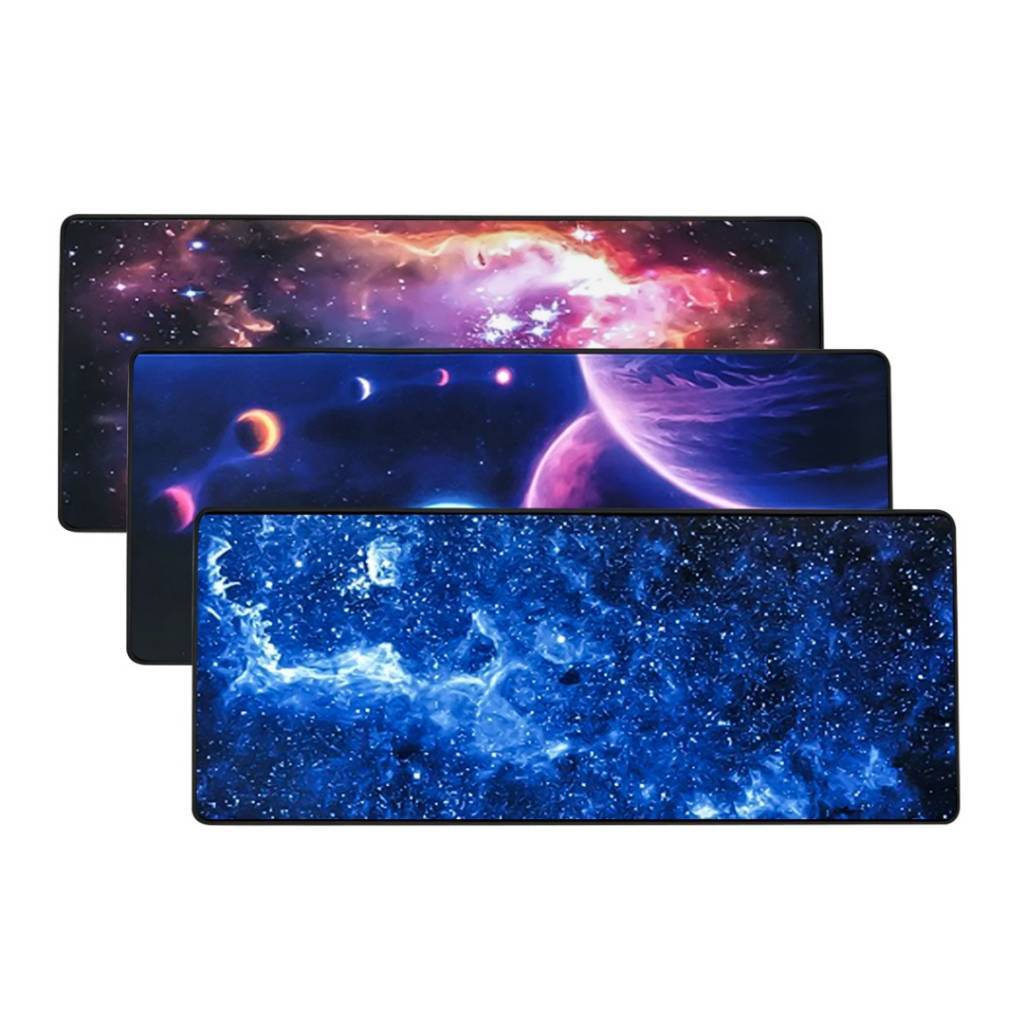 MOUSE PAD  GAMER UNIVERSE 30X70CM MODELO CQ-373Y LEDSTAR
