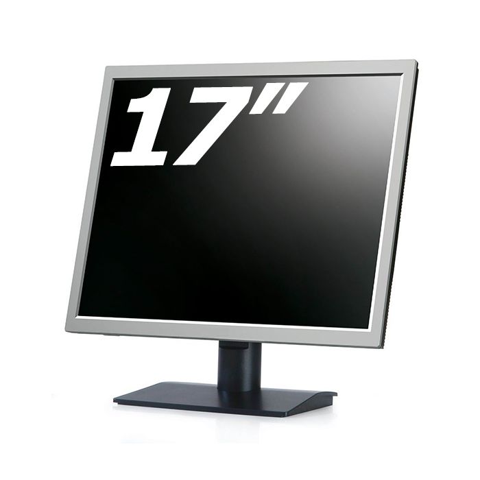 MONITOR LCD 17 GRADO A+ NEGRO MARCA HP O SAMSUNG NEC 