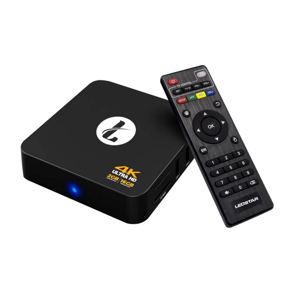 SMART TV BOX LEDSTAR FLASH 2/16 GB  LAT-FLASH 