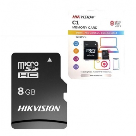 MEMORIA MICRO SD 8GB HIKVISION