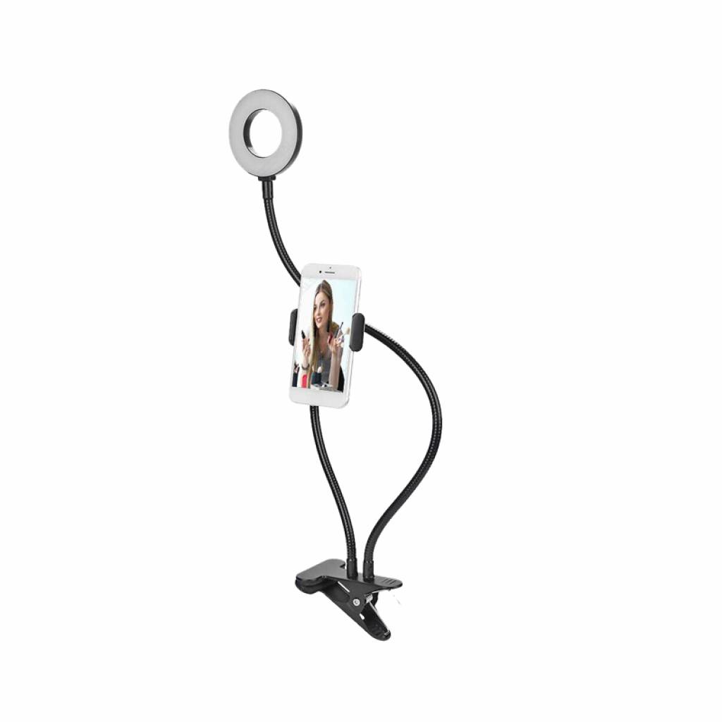 Aro de luz con brazo flexible 20 cm new 8 Pulgadas  COD SP-2-1-8 LEDSTAR