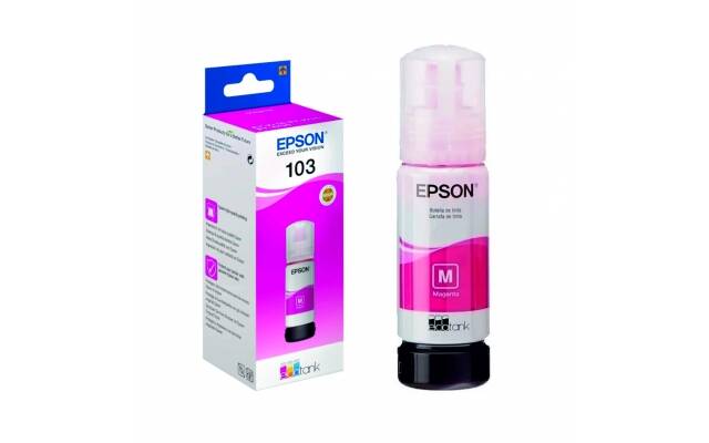 Botella Tinta Epson 103 EcoTank magenta