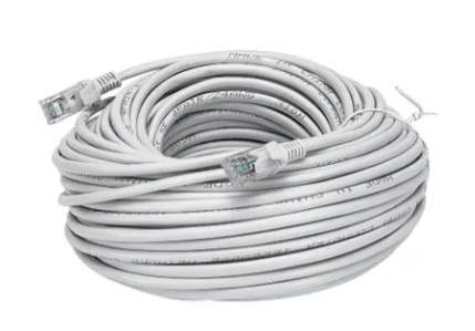 Cable PATCH CORD CAT 5E 30 METROS BLANCO ECONOMICO SKU 3515