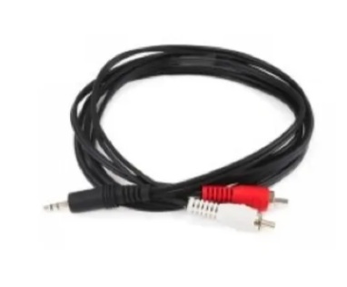 CABLE PLUG SPIKA /  RCA 1.5 METROS COD SKU 3021