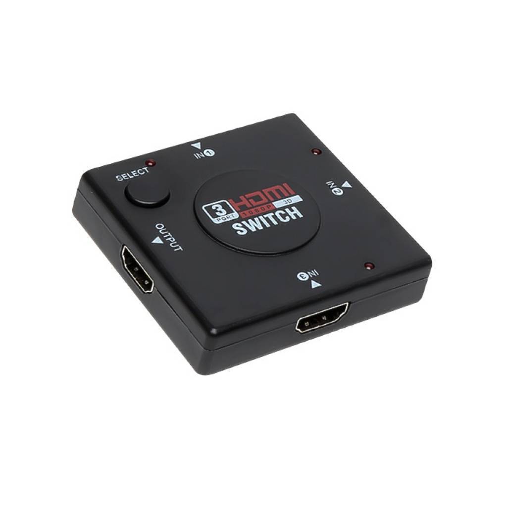 SWITCH HDMI 3 A 1 PUERTOS SIN CONTROL MODELO LG-03 LEDSTAR