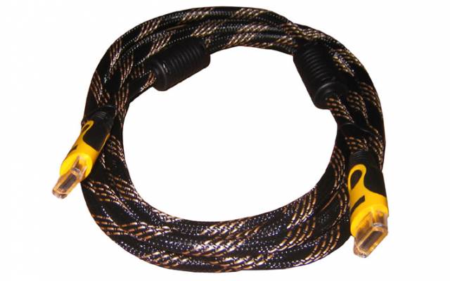 CABLE HDMI M/M 3 MTS FUL HD PUNTAS AMARILLAS EXTREME