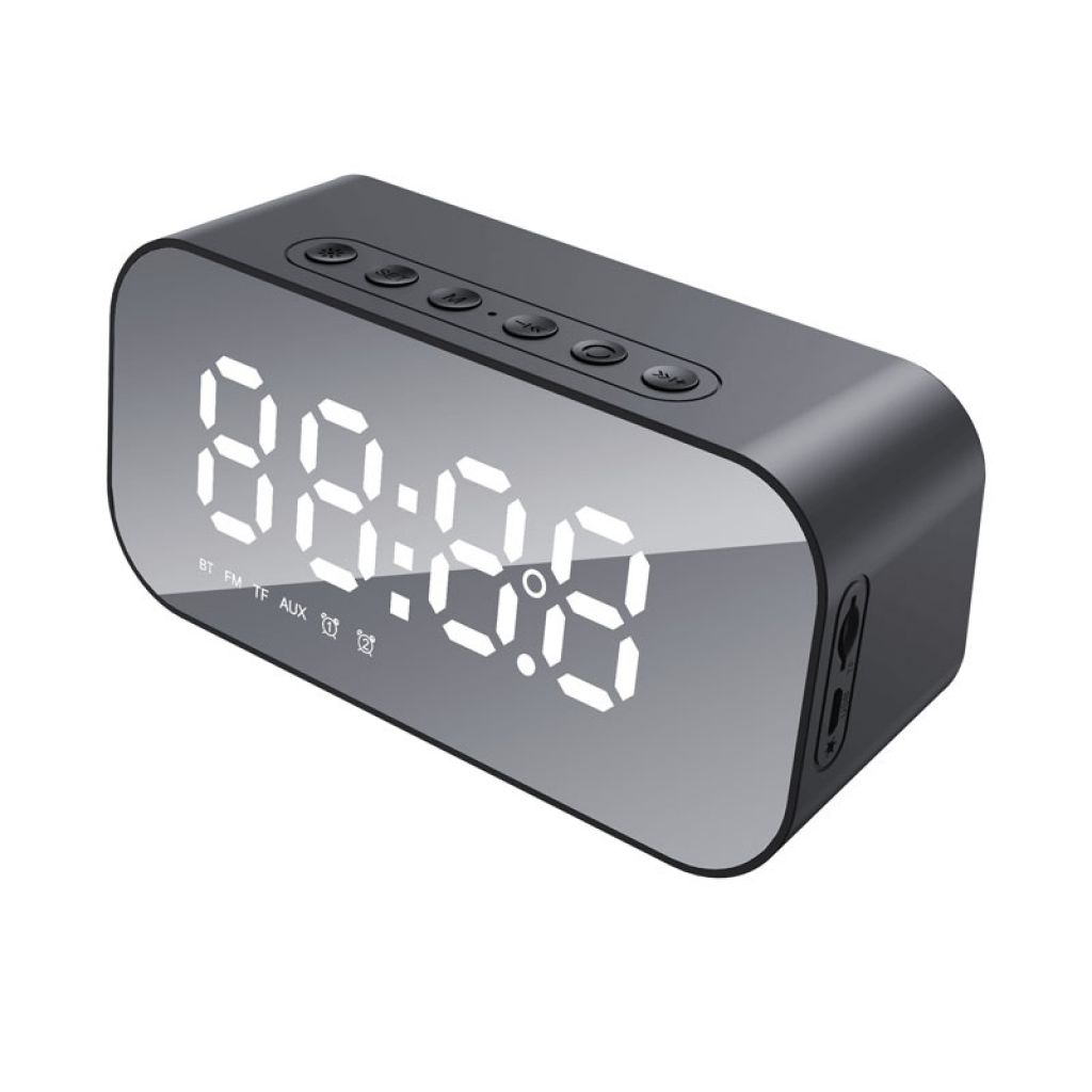 PARLANTE HAVIT BLUETOOTH 4.2 CON RELOJ-ALARMA HV-M3