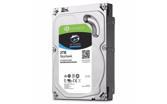 Disco duro Seagate 2TB SkyHawk p/DVR Modelo ST2000VX015