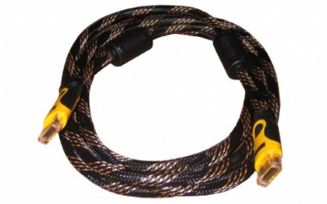 CABLE HDMI M/M 1,5 MTS FUL HD PUNTAS AMARILLAS EXTREME