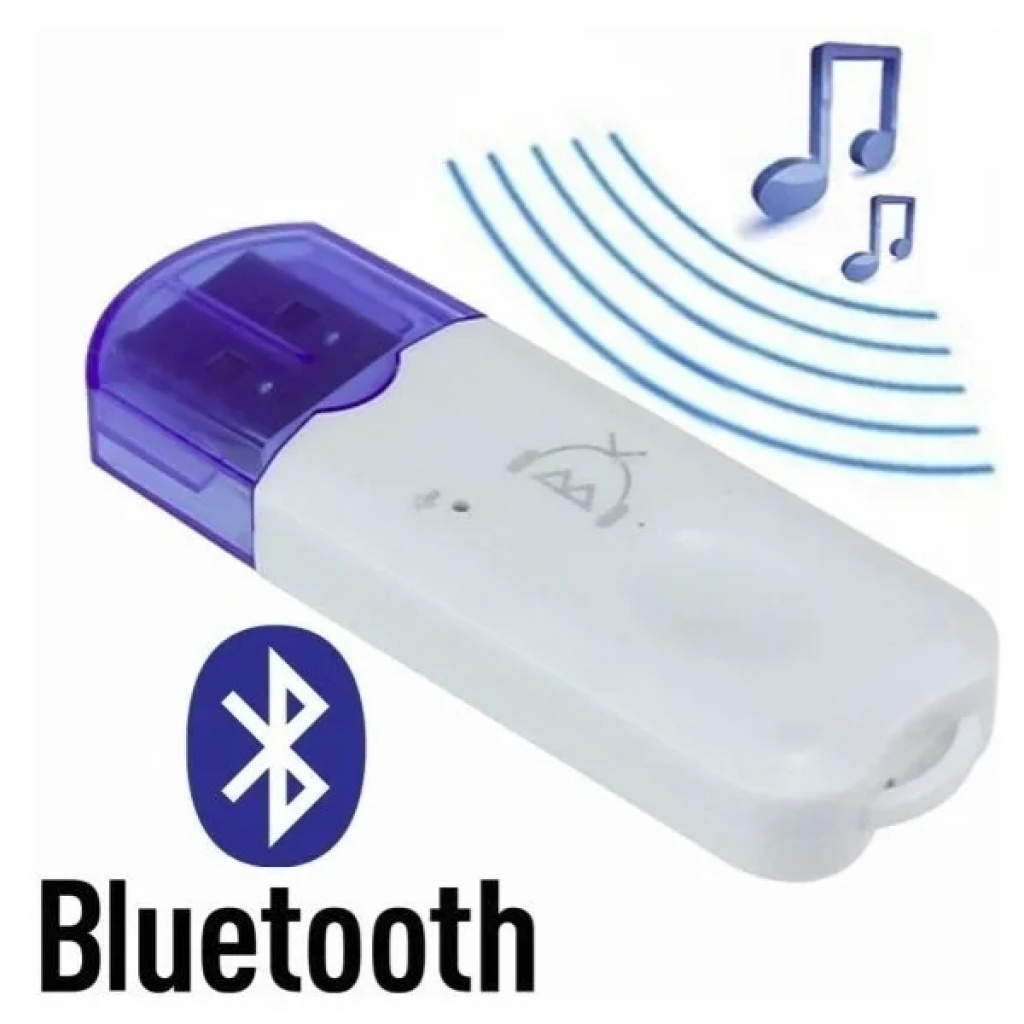 RECEPTOR ADAPTADOR DONGLE DE AUDIO USB BLUETOOTH SIN JACK AUTO COD T0400