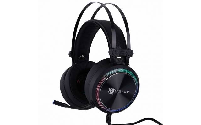 Auriculares c/micrófono Gamer X-Lizzard USB Nuevo. Modelo XZZ-HP-03