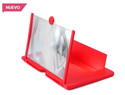 Amplificador 3D Soporte de Celular Plegable 12 Pulgadas