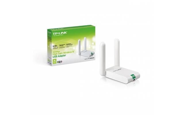 Mini Adaptador USB Wireless TP-Link 300 Mbps Modelo TL-WN822N 2 antenas 