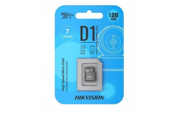MEMORIA MICRO SD 128GB HIKVISION PARA CAMARAS DE VIGILANCIA  SIN ADAPTADOR