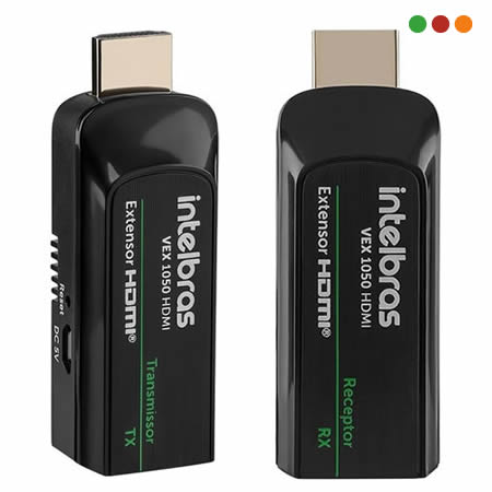 Extensor HDMI por UTP | 40 y 50 mts | 1080p / VEX 1050 HDMI | INTELBRAS