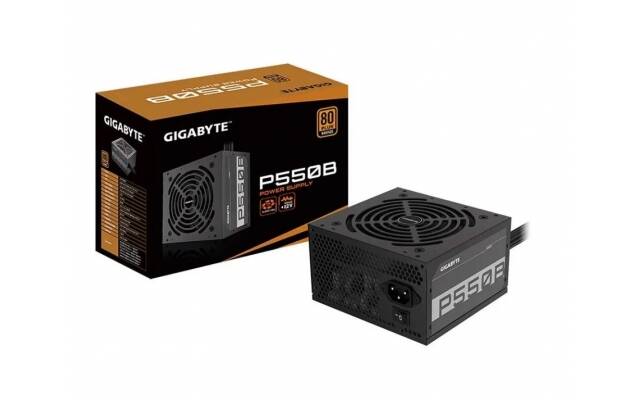 Fuente Gigabyte 550W 80 plus bronze Nuevo. Modelo GP-P550B