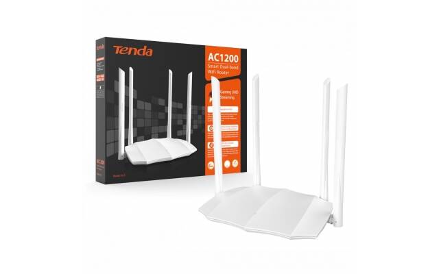 Router WiFi Tenda AC1200 Smart Dual Band Nuevo. Modelo AC5.