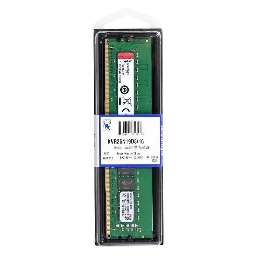 Memoria Kingston DDR4 2666MHz 16GB