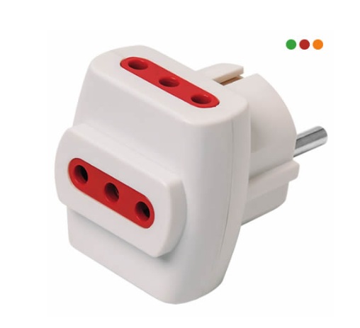 ADAPTADOR CORRIENTE / TRIFASICO| 3 x 3enL - Con. Schuko | VIVION