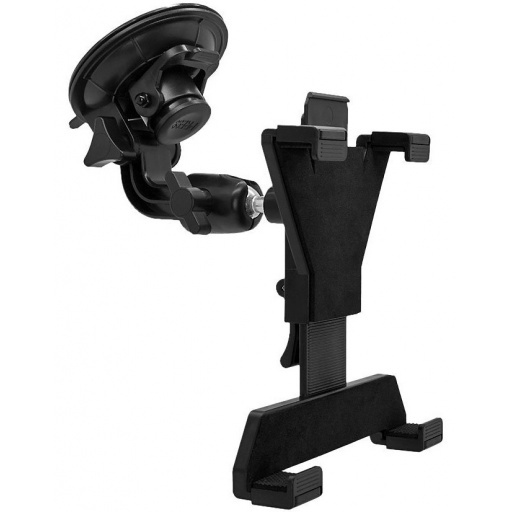 SOPORTE UNIVERSAL PARA TABLETAS  PARA AUTO CON VENTOSA PREMIUM T01879